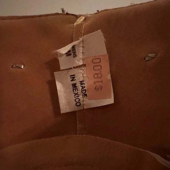 Men’s M Cowboy Hat Made in Mexico NWOT - Picture 4 of 6